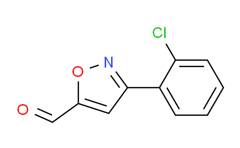 CAS No. 377051-52-0, 3-(2-Chloro-phenyl)-isoxazole-5-carbaldehyde