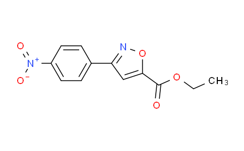 CAS No. 370848-42-3, 3-(4-Nitro-phenyl)-isoxazole-5-carboxylic acid ethyl ester