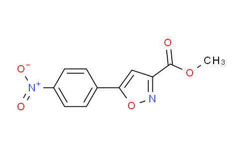 CAS No. 487034-01-5, Methyl 5-(4-nitrophenyl)isoxazole-3-carboxylate