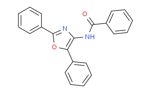 CAS No. 51626-29-0, N-(2,5-diphenyloxazol-4-yl)benzamide