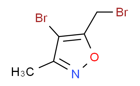 CAS No. 53257-36-6, 4-bromo-5-(bromomethyl)-3-methylisoxazole