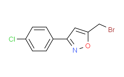 CAS No. 5300-92-5, 4-Bromomethyl-3-(4-chloro-phenyl)-isoxazole