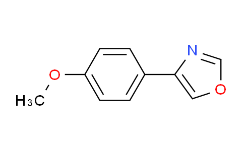 CAS No. 54289-74-6, 4-(4-methoxyphenyl)oxazole