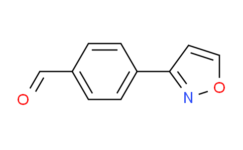 CAS No. 545424-40-6, 4-(isoxazol-3-yl)benzaldehyde