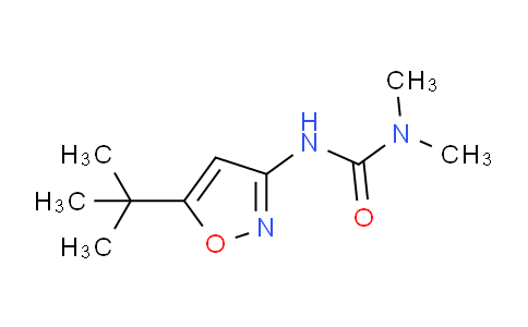 CAS No. 55861-78-4, 3-(5-(tert-Butyl)isoxazol-3-yl)-1,1-dimethylurea