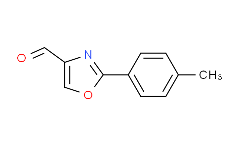 CAS No. 55327-30-5, 2-p-Tolyl-oxazole-4-carbaldehyde