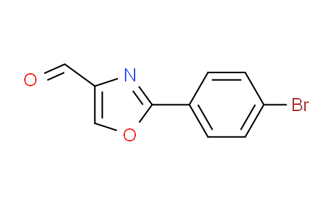 CAS No. 55327-32-7, 2-(4-Bromo-phenyl)-oxazole-4-carbaldehyde
