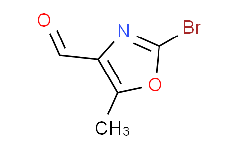 CAS No. 1240598-14-4, 2-Bromo-5-methyl-oxazole-4-carbaldehyde