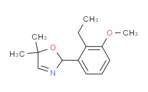 CAS No. 1245648-23-0, 2-(2-ethyl-3-methoxyphenyl)-5,5-dimethyl-2,5-dihydrooxazole
