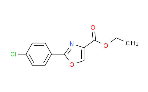 CAS No. 78979-62-1, 2-(4-Chloro-phenyl)-oxazole-4-carboxylic acid ethyl ester