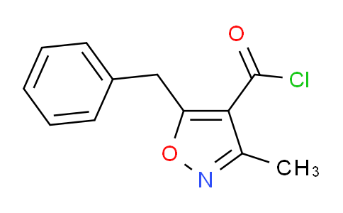 CAS No. 91961-44-3, 5-benzyl-3-methylisoxazole-4-carbonyl chloride