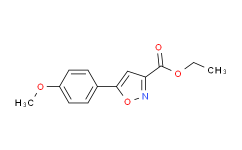 CAS No. 925006-96-8, Ethyl 5-(4-methoxyphenyl)isoxazole-3-carboxylate