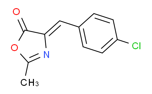 CAS No. 93634-55-0, (Z)-4-(4-chlorobenzylidene)-2-methyloxazol-5(4H)-one
