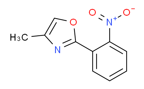 CAS No. 951884-48-3, 4-Methyl-2-(2-nitrophenyl)oxazole
