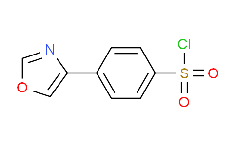 CAS No. 954368-94-6, 4-(Oxazol-4-yl)benzene-1-sulfonyl chloride