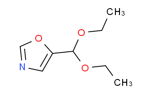CAS No. 104336-01-8, 5-(diethoxymethyl)oxazole