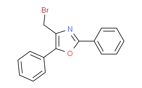 CAS No. 133130-86-6, 4-(bromomethyl)-2,5-diphenyloxazole