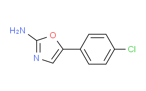 CAS No. 13576-51-7, 5-(4-chlorophenyl)oxazol-2-amine