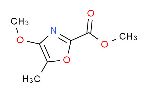 CAS No. 143033-58-3, methyl 4-methoxy-5-methyloxazole-2-carboxylate