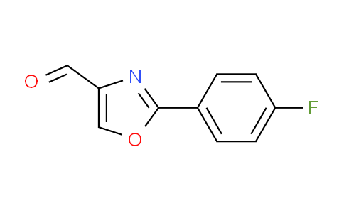 CAS No. 152940-51-7, 2-(4-Fluoro-phenyl)-oxazole-4-carbaldehyde
