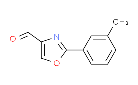 CAS No. 154136-89-7, 2-m-Tolyl-oxazole-4-carbaldehyde