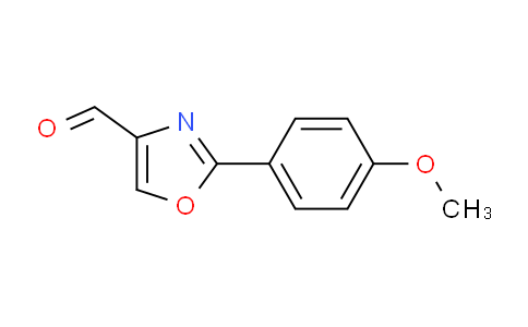 CAS No. 154136-90-0, 2-(4-Methoxy-phenyl)-oxazole-4-carbaldehyde
