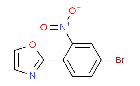 CAS No. 161987-10-6, 2-(4-bromo-2-nitrophenyl)oxazole