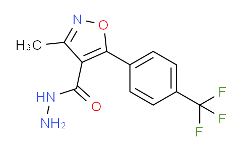CAS No. 175276-90-1, 3-Methyl-5-[4-(trifluoromethyl)phenyl]isoxazole-4-carboxylic acid hydrazide