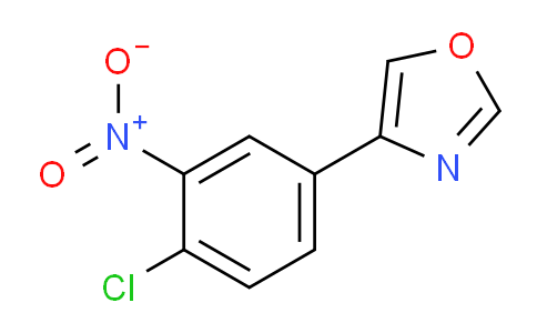 CAS No. 916051-60-0, 4-(4-chloro-3-nitrophenyl)oxazole