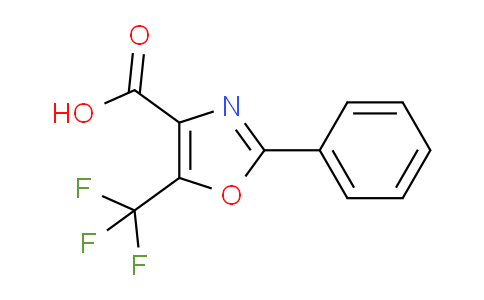 CAS No. 236736-23-5, 2-Phenyl-5-(trifluoromethyl)oxazole-4-carboxylic acid