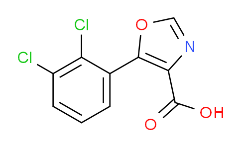 CAS No. 951885-34-0, 5-(2,3-Dichlorophenyl)oxazole-4-carboxylic acid