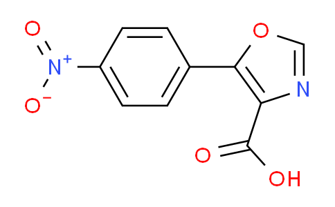 CAS No. 914220-30-7, 5-(4-Nitrophenyl)oxazole-4-carboxylic acid