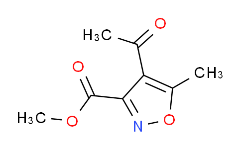 CAS No. 104149-61-3, methyl 4-acetyl-5-methylisoxazole-3-carboxylate