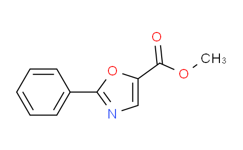 CAS No. 106833-83-4, methyl 2-phenyloxazole-5-carboxylate