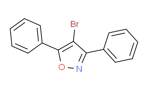 CAS No. 10557-78-5, 4-bromo-3,5-diphenylisoxazole