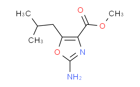CAS No. 1072944-88-7, Methyl 2-amino-5-isobutyloxazole-4-carboxylate