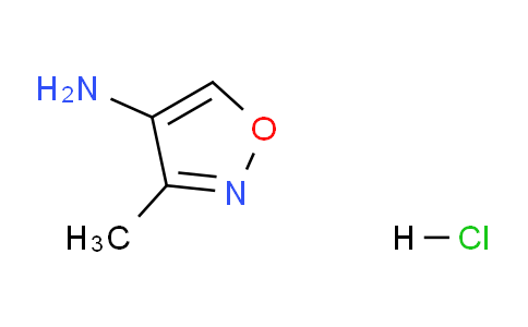 CAS No. 108512-04-5, 3-methylisoxazol-4-amine hydrochloride