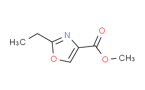 CAS No. 1126634-42-1, methyl 2-ethyloxazole-4-carboxylate