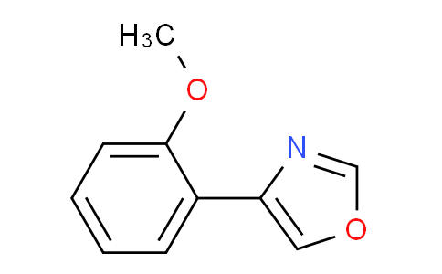 CAS No. 1126636-29-0, 4-(2-methoxyphenyl)oxazole