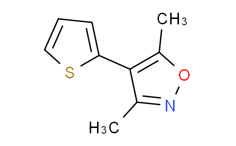 CAS No. 1121529-18-7, 3,5-dimethyl-4-(thiophen-2-yl)isoxazole