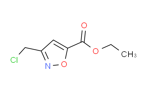 CAS No. 1141427-74-8, Ethyl 3-(chloromethyl)isoxazole-5-carboxylate