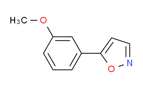 CAS No. 1194374-23-6, 5-(3-methoxyphenyl)isoxazole