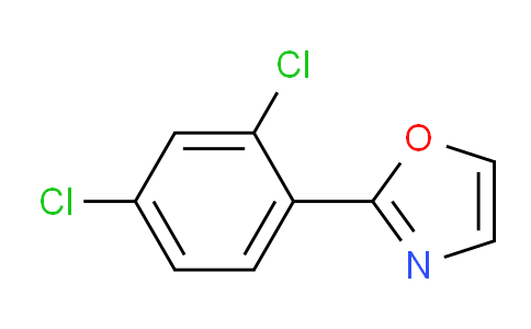 CAS No. 1242336-71-5, 2-(2,4-Dichlorophenyl)oxazole