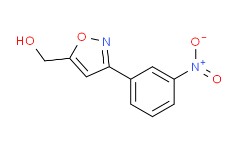CAS No. 438565-35-6, (3-(3-nitrophenyl)isoxazol-5-yl)methanol