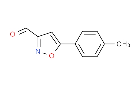 CAS No. 640292-02-0, 5-(p-tolyl)isoxazole-3-carbaldehyde