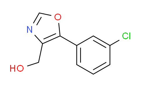 CAS No. 1020252-88-3, (5-(3-Chlorophenyl)oxazol-4-yl)methanol