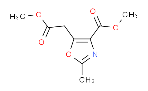 CAS No. 215808-73-4, Methyl 5-(2-methoxy-2-oxoethyl)-2-methyloxazole-4-carboxylate