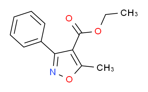CAS No. 1143-82-4, Ethyl 5-methyl-3-phenylisoxazole-4-carboxylate