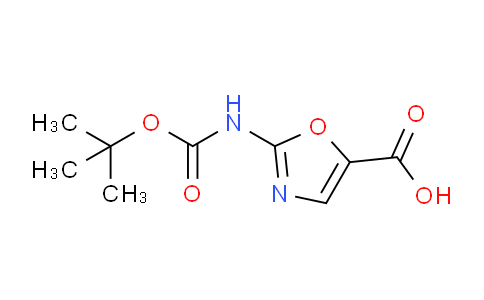 CAS No. 903094-60-0, 2-((tert-Butoxycarbonyl)amino)oxazole-5-carboxylic acid
