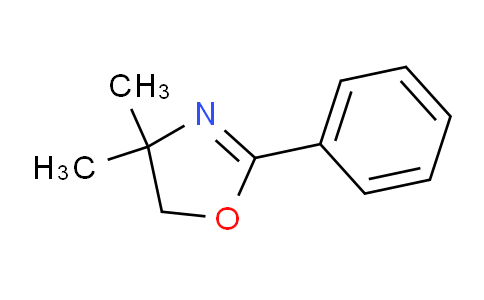 CAS No. 19312-06-2, 4,4-Dimethyl-2-phenyl-2-oxazoline